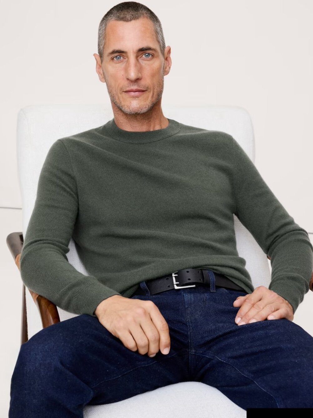 Banana Republic men's 100% merino wool lightweight crew neck sweater size XXL
